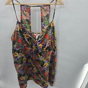Tru To You by Cacique V-Neck Polyester Floral Sleep Slip 22/24